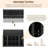 Shoe Storage Bench with Shelves and 4 Hooks-763038197