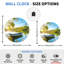 "Lake Boat", horloge murale en verre-329237802