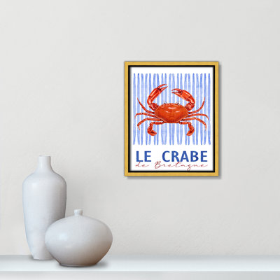 Le Crabe - reproduction carrée par Kimberly Allen