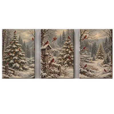 3 Piece Wrapped Canvas Wall Art