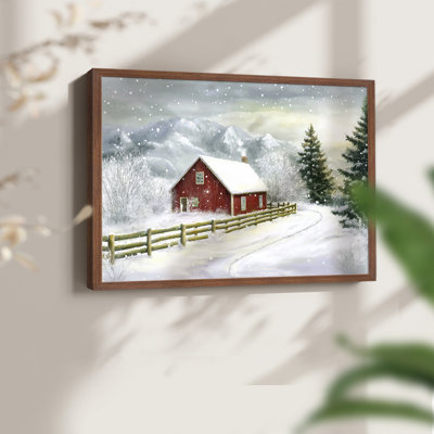 «Chirstmas Art» - DCCLVII - Reproduction encadrée - Restickable