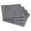 Tapis de drainage à emboîtement, matériau PP durable et modulaire à coussin d'emboîtement modulaire de 12 po x 12 po, tapis de drainage épissables, carrelage de drainage et tapis antidérapant pour garage, jardin, cuisine et extérieur-116451179