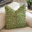 Taie d'oreiller en lin à imprimé bloc 22 x 22 po, coussin de canapé en tissu à imprimé floral, housse de coussin décoratif - FIROZA-401453310-401453303-336362360