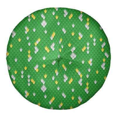 Coussin de plancher à échelle serpent