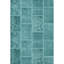 Tapis turquoise Cerrito lavable à la machine de qualité supérieure-105939874