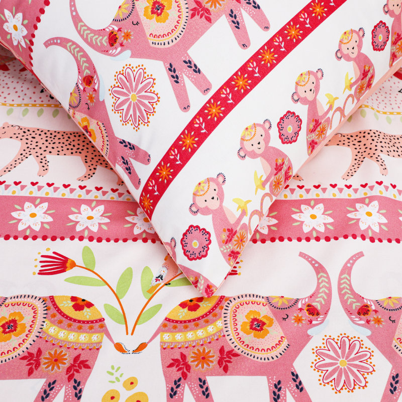 Microfiber No Pattern Duvet Cover Set with Pillowcases Included