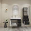 Ensemble de meuble-lavabo simple mural 35,4 "-70381364