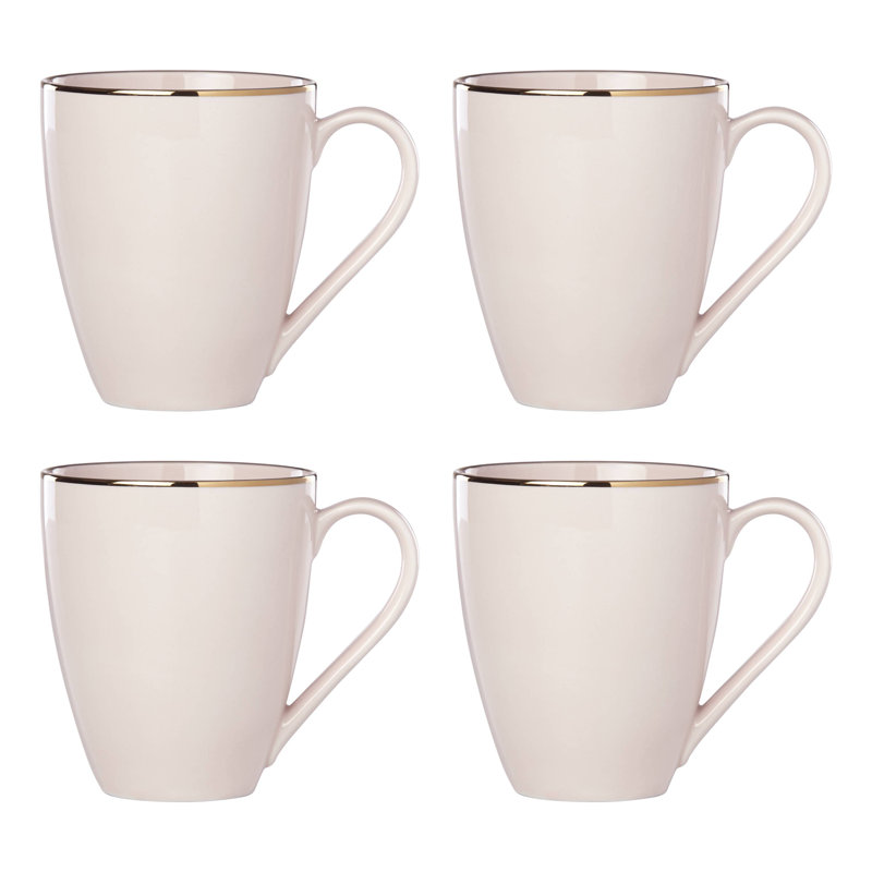 Ensemble de 4 tasses Lenox Trianna, Rose