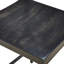 Tabouret de comptoir 24 po, métal noir / bois, aucune différence de coussin, capacité de poids de 300 lb, modèle Synergy métal / bois requis pour l'assemblage, coussin de charge de 300 lb,