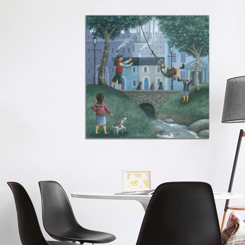 The Swing by Peter Adderley - Wrapped Canvas Gallery-Wrapped Canvas Giclée, 93.98 cm H x 93.98 cm W x 3.175 cm D