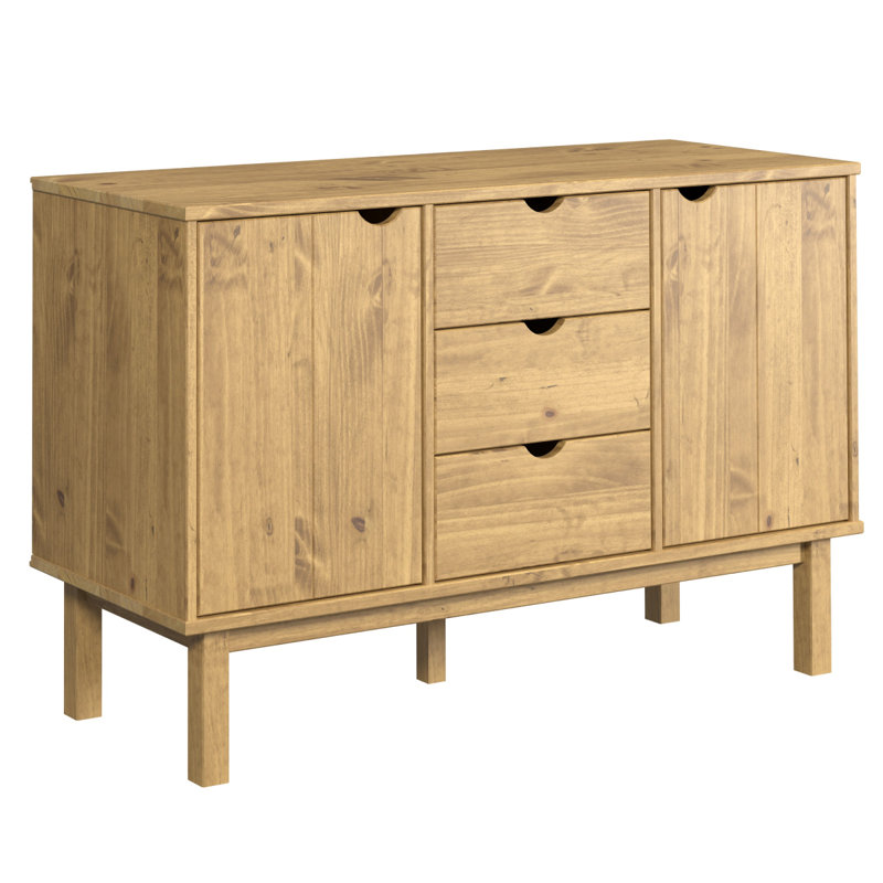 Buffet en bois Norden | , Brun