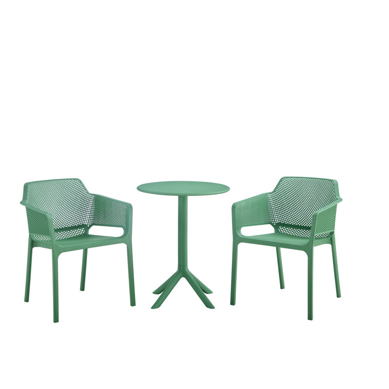 Ensemble bistro 3 pièces Araromi, Vert d’armée