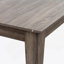 Table de salle à manger, grande table de cuisine extensible de 106,3 po