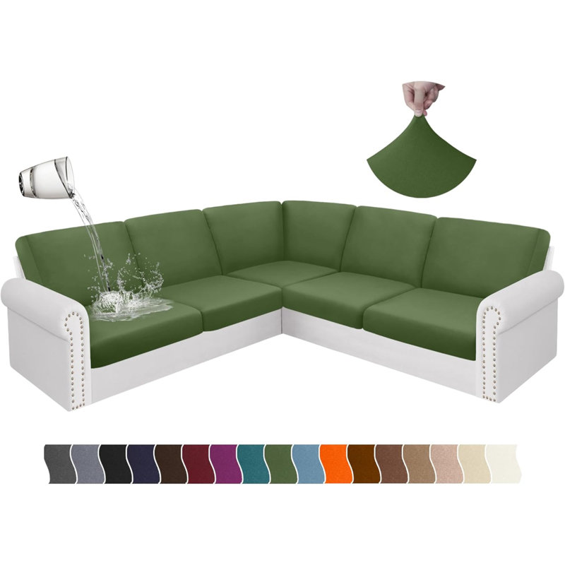 Housse pour canapé en tissu, Tissu rose