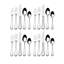 Mikasa Bellamy 20 Piece Flatware Set, Service For 4, 18/10 Stainless Steel