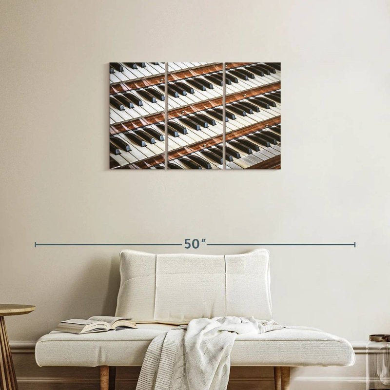 Pipe Organ, 20" H x 33" W