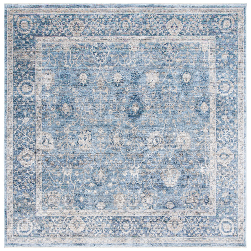 Dream Performance Oriental Rug, Square 6'7"