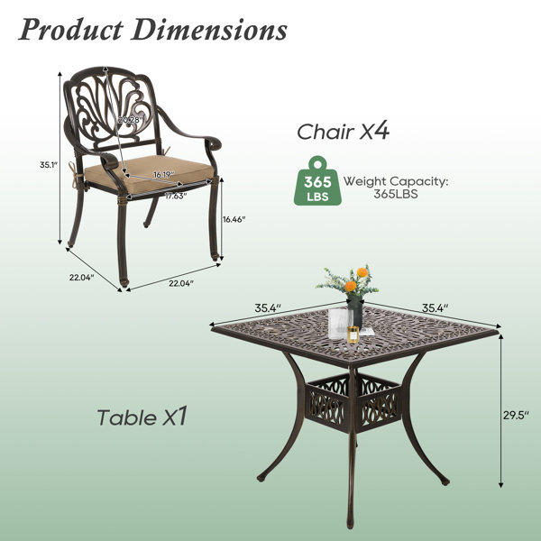 Dimensions du produit