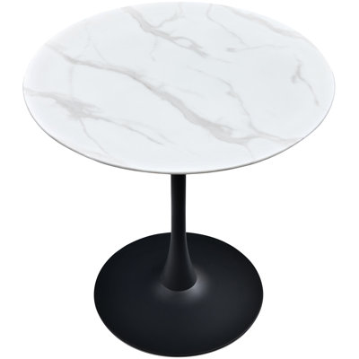 Round Marble Counter height Bar Table