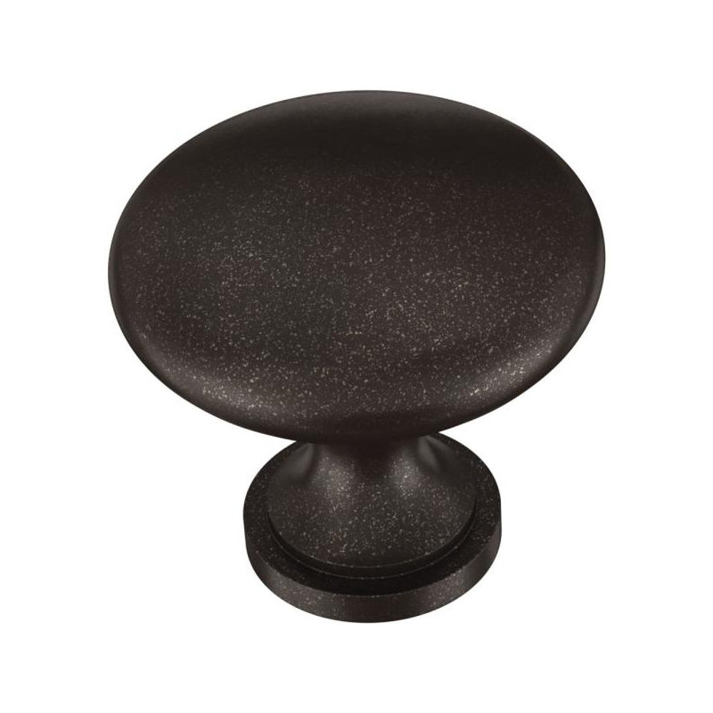 (Paquet de 5) (Paquet de 24) Poignée ronde 1 3/16 po bronze cacao