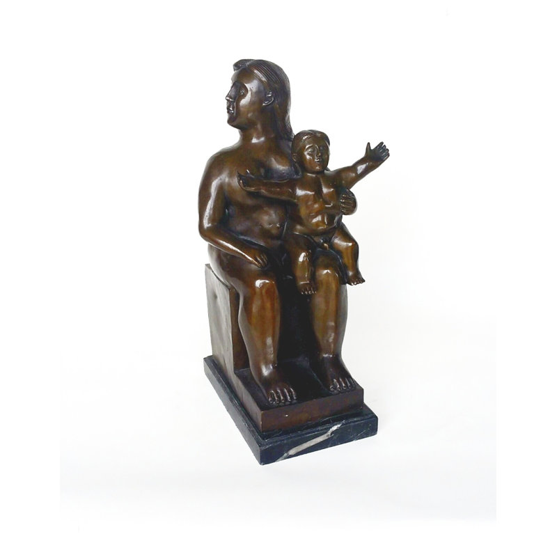 Figurine maman et enfant diweight Mahan