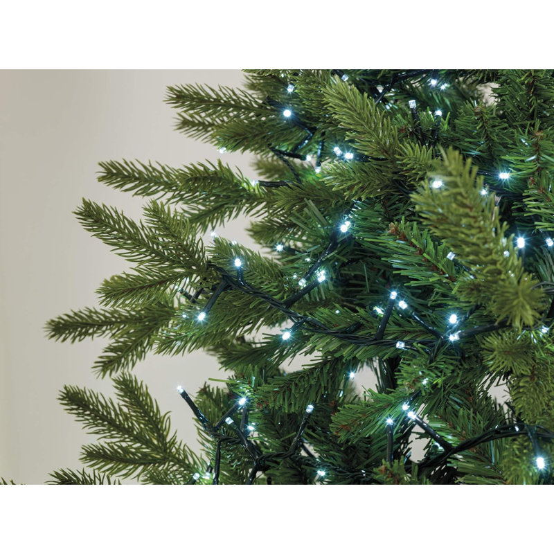 LED Indoor / Outdoor String Lights, Cool White, 12cm H x 12.5cm L x 4cm D