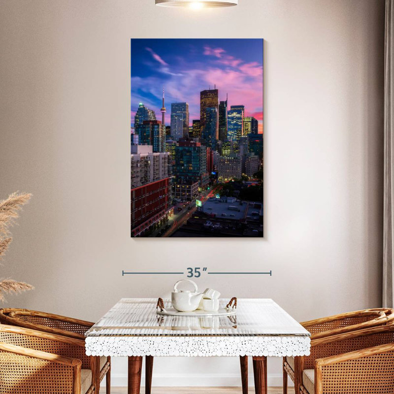 Sireci Toronto Twilight Sky, 48" H x 32" W