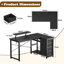 Modular L-Shaped Steel Computer Desk-1391127942