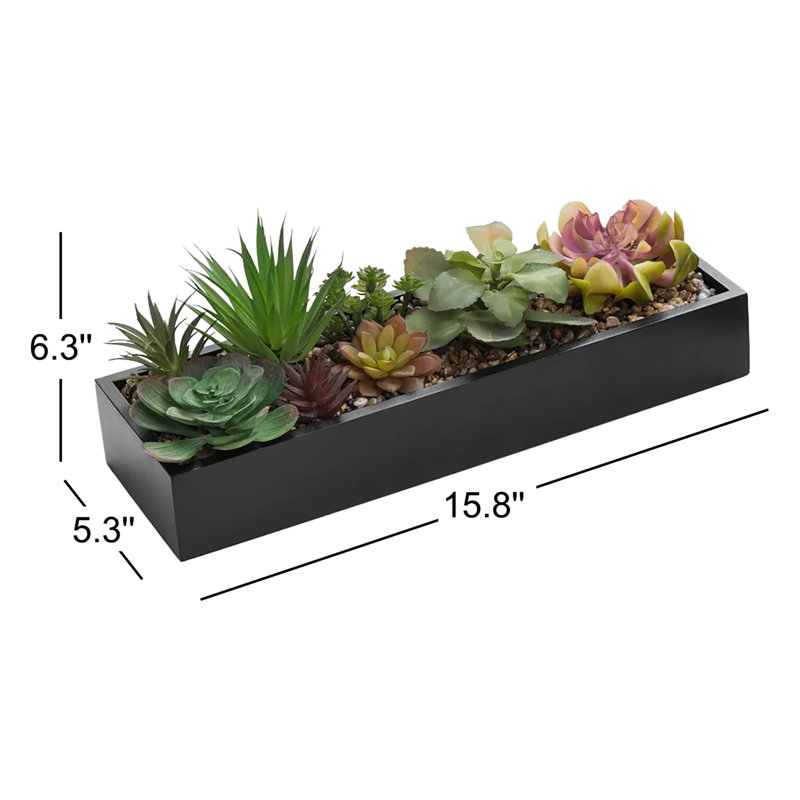 Fausse plante en pot Benita 6,29 po