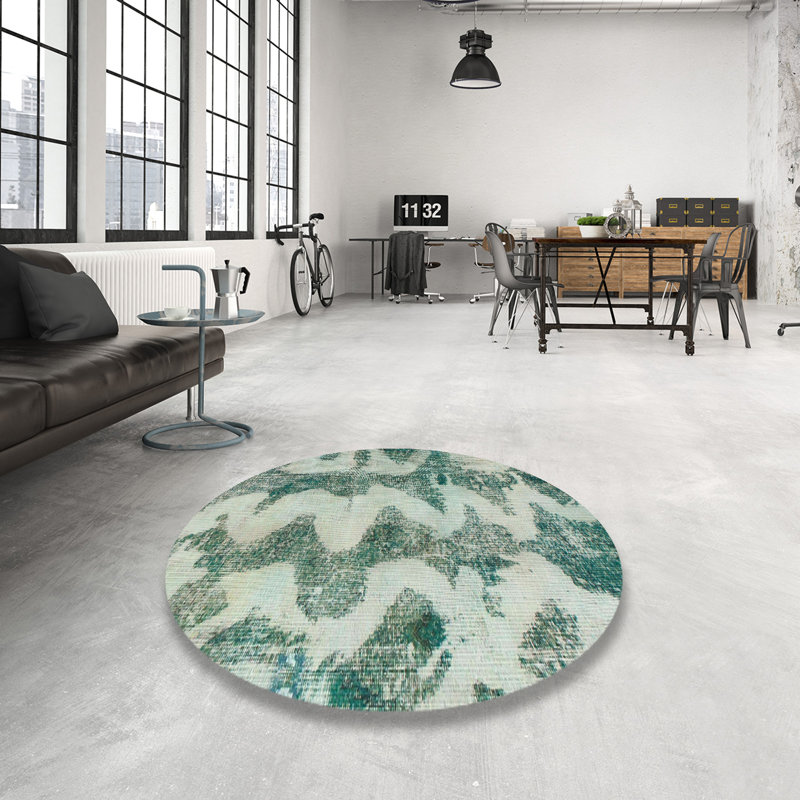 Tapis abstrait moderne 894, Rond 4 pi