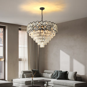 Gonnie 15 - Light Dimmable Tiered Chandelier