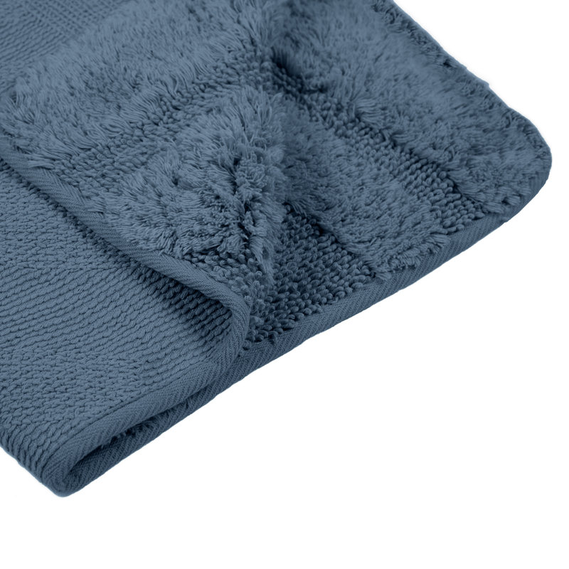 Irine Cotton Non-Slip Bath Rug, Silver