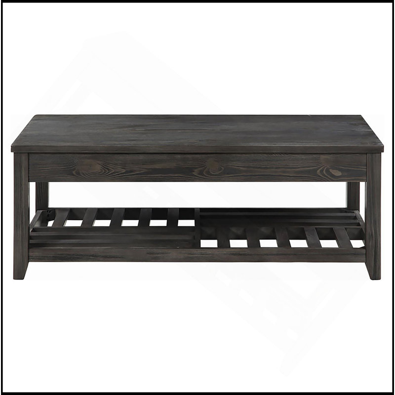 Grey Lift-Top Coffee Table