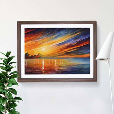 XH1022-4354X Glowing Sunrise Vol.2 - Single Picture Frame Print