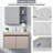 43 Inch Marble Vanity Top