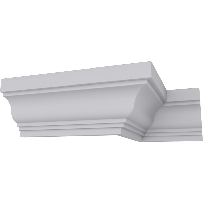 Primed White Polyurethane Crown Moulding for Ceilings