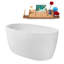 Baignoire autoportante 51 po avec drain interne Streamline-101413140