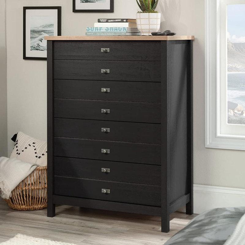 Mukilteo 32.44'' W 4 - Drawer Dresser, Raven Oak