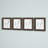 Wimberly Weathered Black Wood Picture Frame - Set of 4-415738871