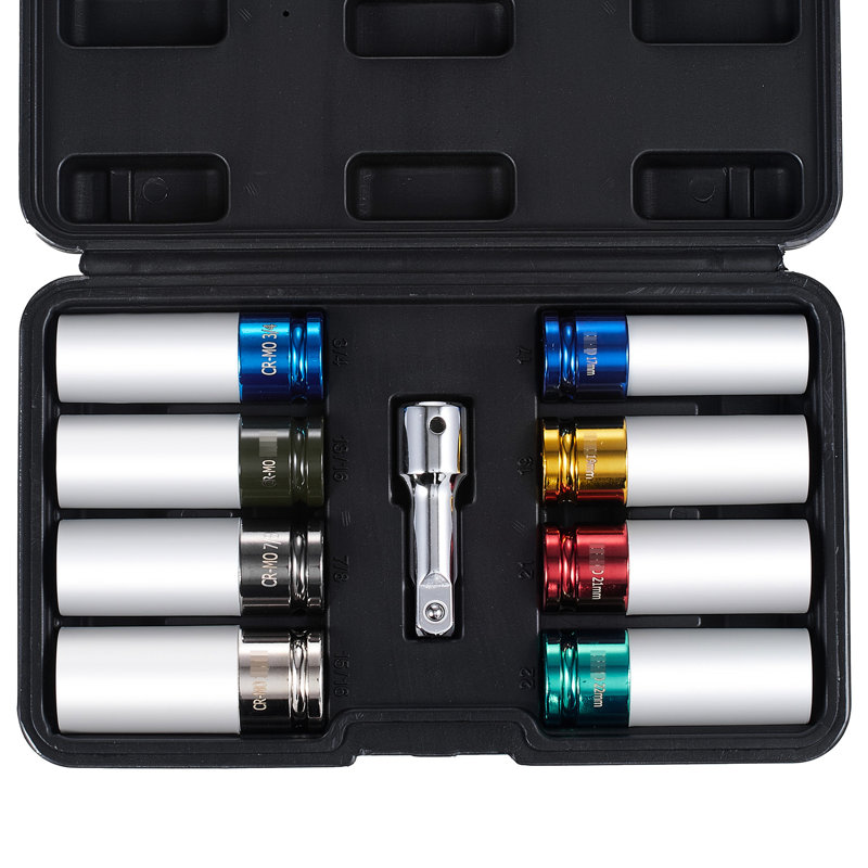 Solution de rangement portative à douille à impact 6 1/2 po 1/2