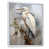 White Floater Framed
