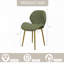 Chaise en velours Teddy-1222437441