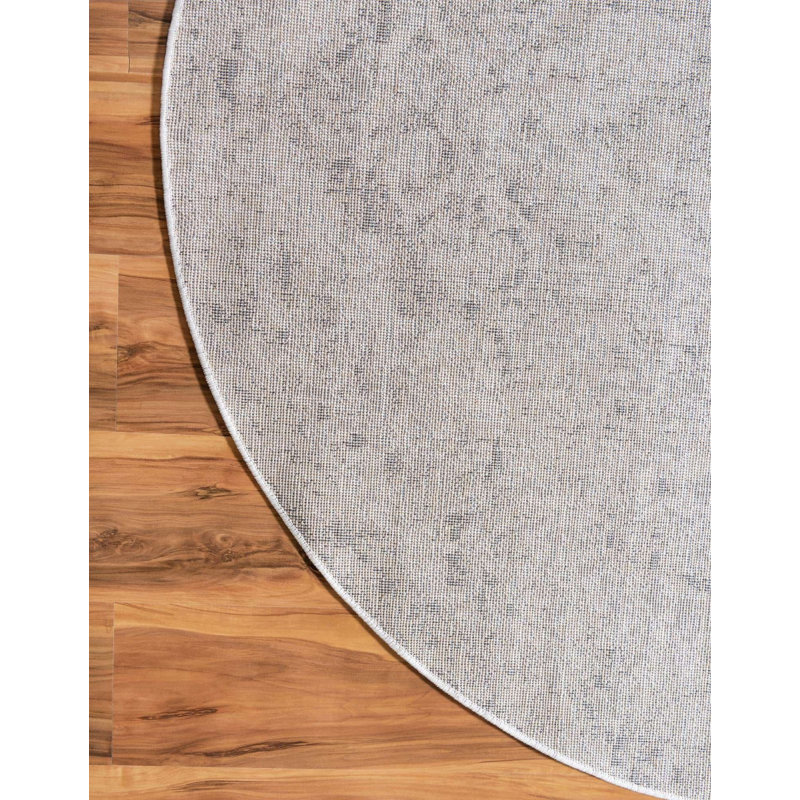 Moree Ikat Indoor Rug, Round 5'