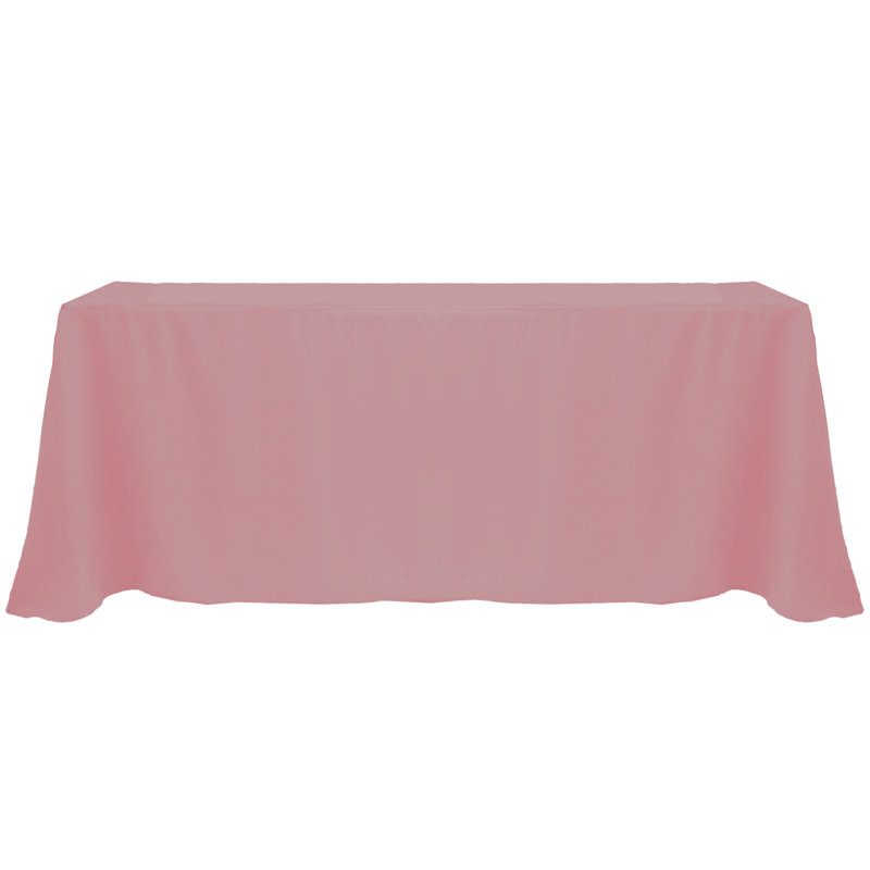 Nappe de couleur unie, 156 po x 90 po, Mauve, 3