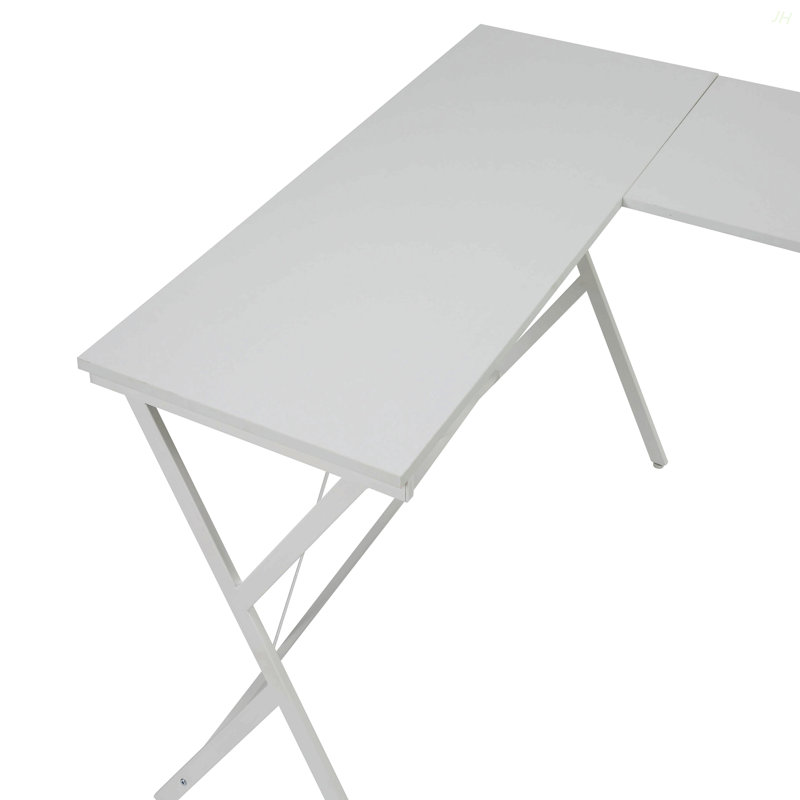 Dazenus White Finish Computer Desk, White