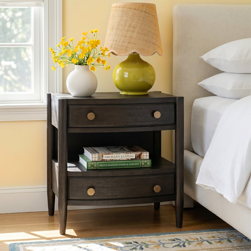 Shay 2-Drawer Nightstand