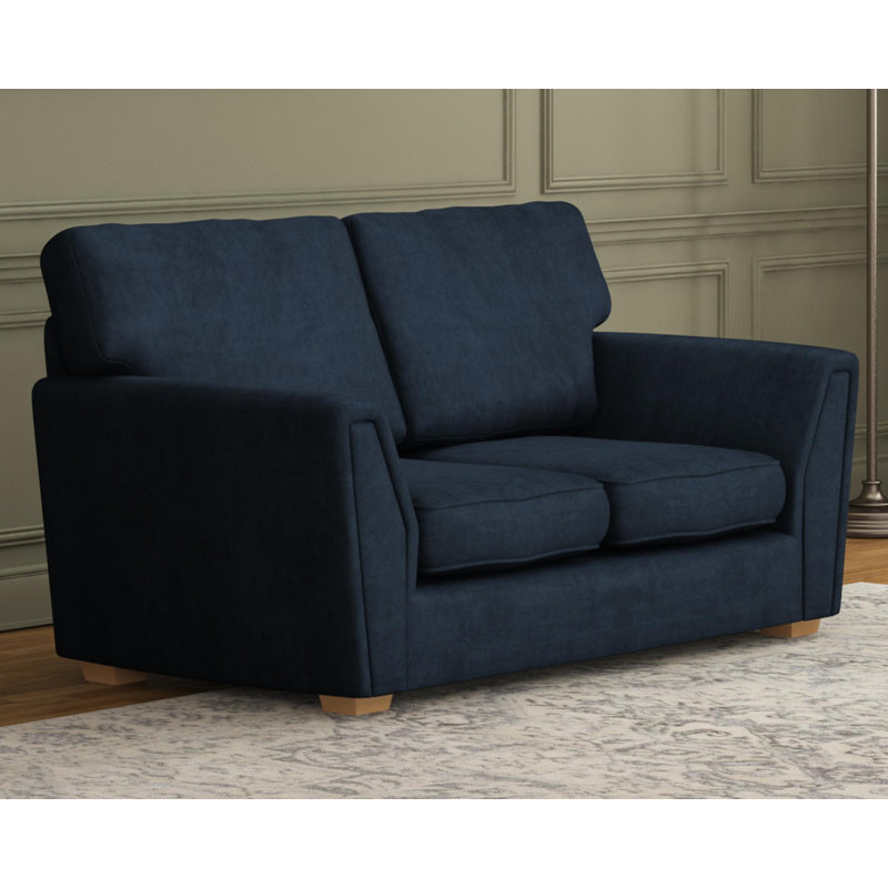 Wendleberry Three Seater and Two Seater, Fixed Back, Royal Blue