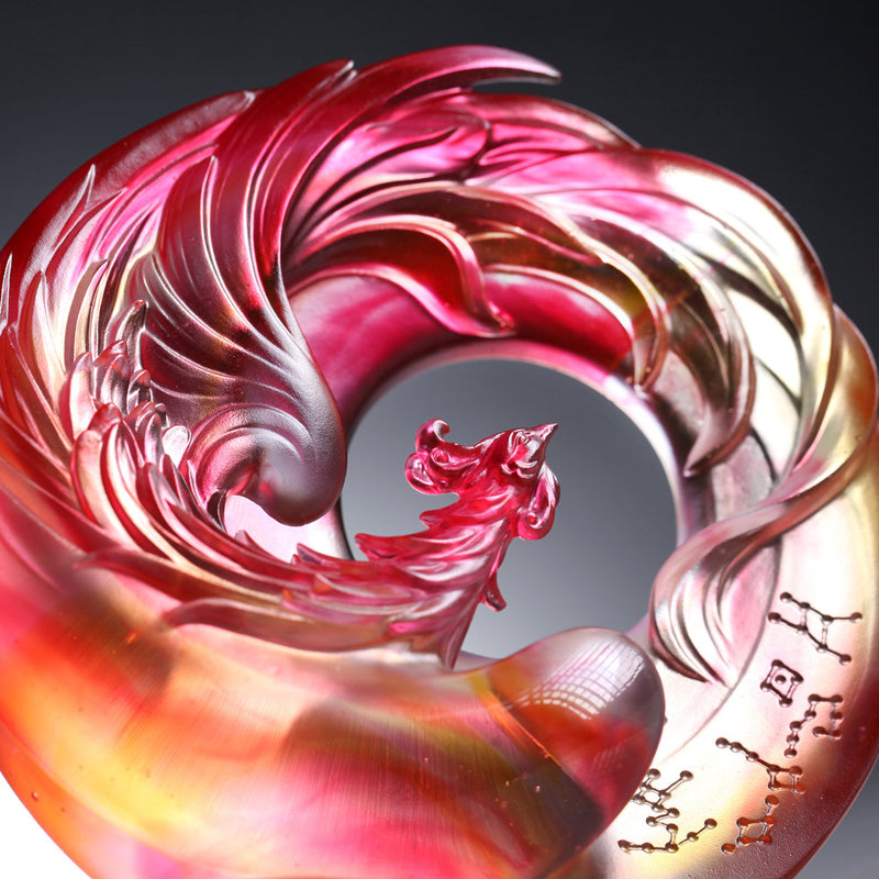Crystal Art Mythical Sculpture
