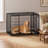 Heavy-Duty Dog Crate with Removable Tray-102187046