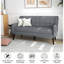 160cm Square Arm Upholstered Loveseat-1401340655